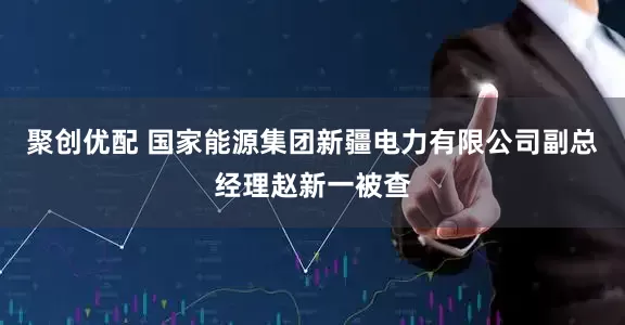 聚创优配 国家能源集团新疆电力有限公司副总经理赵新一被查